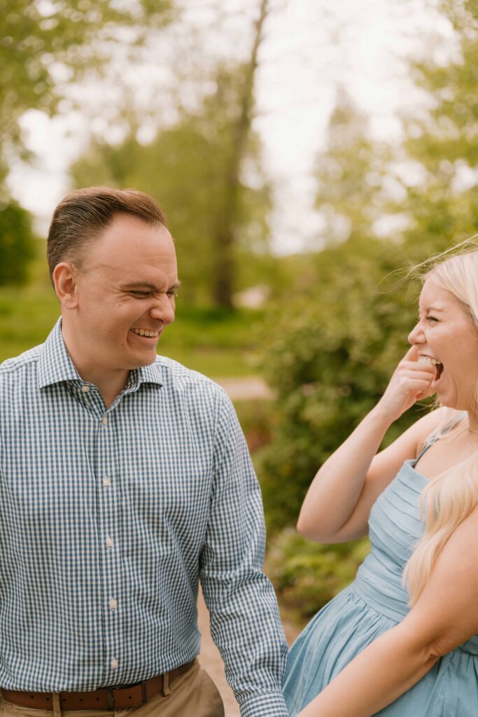 stl forest park engagement couples