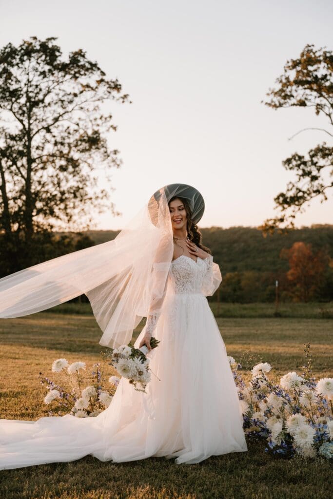 bridal shoot in nwa